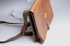 画像2: Vintage Military Leather Bagスウェーデン空軍  ショルダーバッグ/Sweden (2)