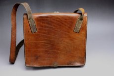 画像4: Vintage Military Leather Bagスウェーデン空軍  ショルダーバッグ/Sweden (4)