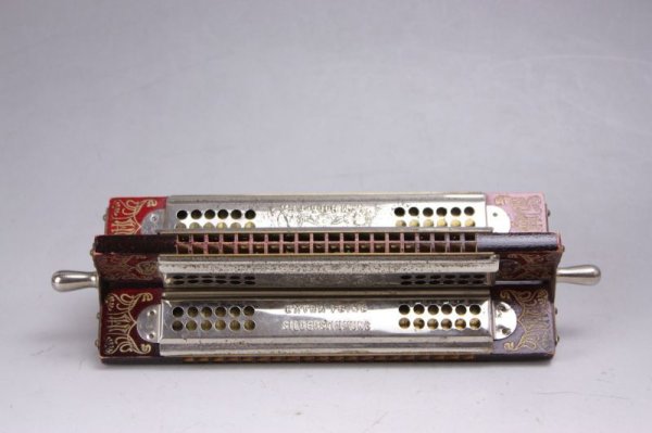 M. HOHNER KREUZWENDER 4-way HARMONICA ハーモニカ/D F C G key 