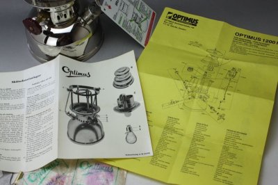 画像3: Optimus1200 kerosene lantern Sweden/オプティマス ランタン未使用