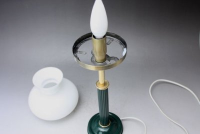 画像1: Antique Oil lamp Sweden/アンティーク オイルランプ