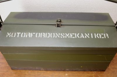 画像1: Military Tool Box ツールボックス/スウェーデン軍用 工具箱