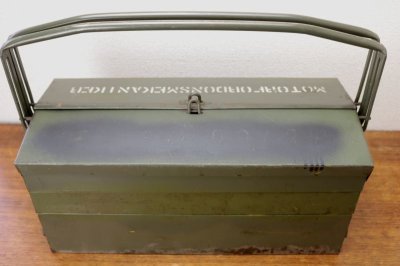 画像2: Military Tool Box ツールボックス/スウェーデン軍用 工具箱