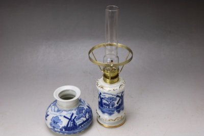 画像3: Antique Oil lamp Sweden/アンティーク オイルランプ