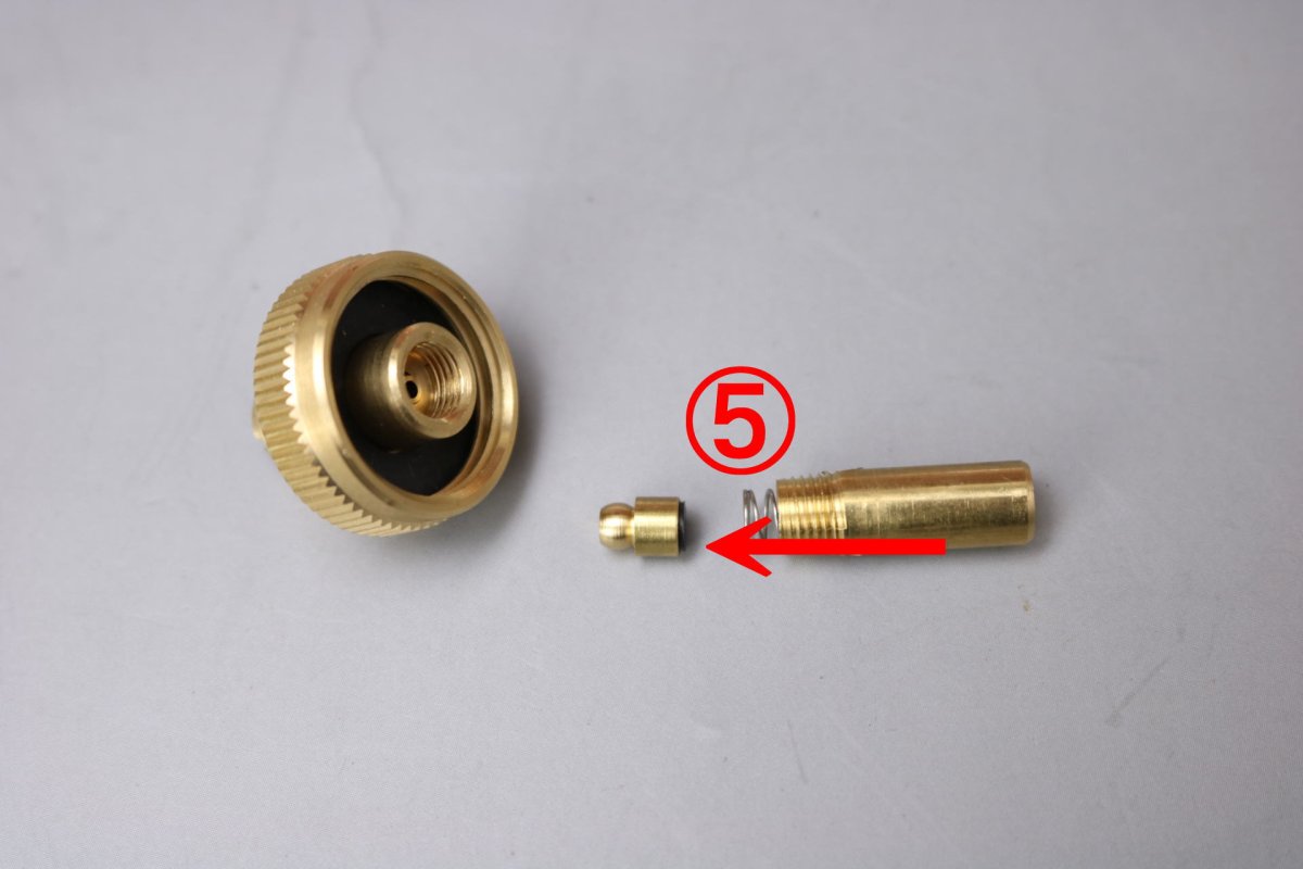 画像8: オプティマス 8R (当店オリジナル) ミニポンプ用 フラットパッキン 5点セット / Optimus (8)