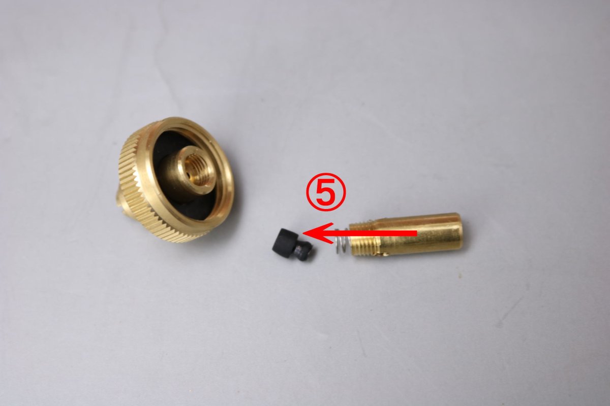 画像8: オプティマス 8R (当店オリジナル) ミニポンプ用 PIPパッキン5点セット / Optimus (8)