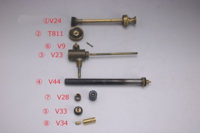 画像2: ヴェイパラックス, バイアラジン パーツS 10点セット V5 /Vapalux,Bialaddin