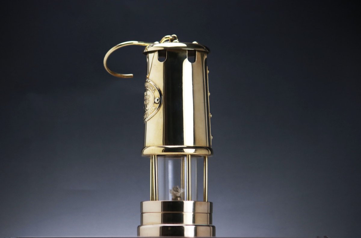 画像2: BRITISH COAL MINING COMPANY WALES U.K LAMP/オイルランプ (2)