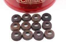 画像2: コールマン ポンプカップ レザー 12個セット【送料無料】/Coleman (2)