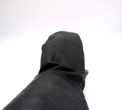 画像1: SWEDEN軍用 防寒手袋 本革/ブラックレザー【未使用】