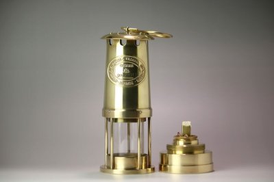 画像2: E.Thomas & Williams  England 未使用 オイルランプ　マイナーズ・カンブリアンランタン