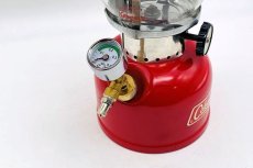 画像1: コールマン 200A 共通 圧力計付ポンプアダプター＆注油口キャップ 3点セット/ (二刀流)縦型 Coleman  (1)