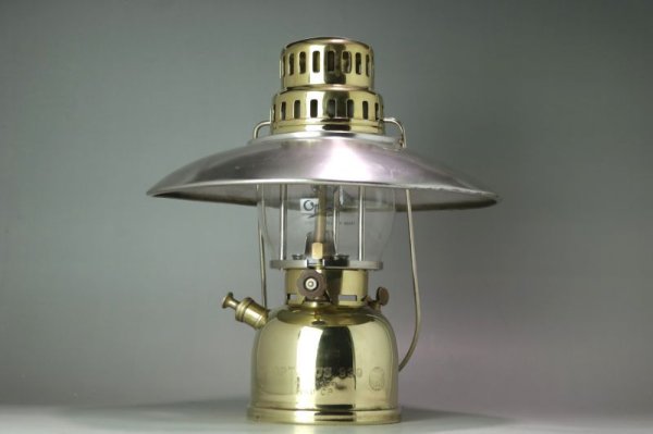 Optimus 930 Brass GOLD kerosene lantern Sweden - 北欧