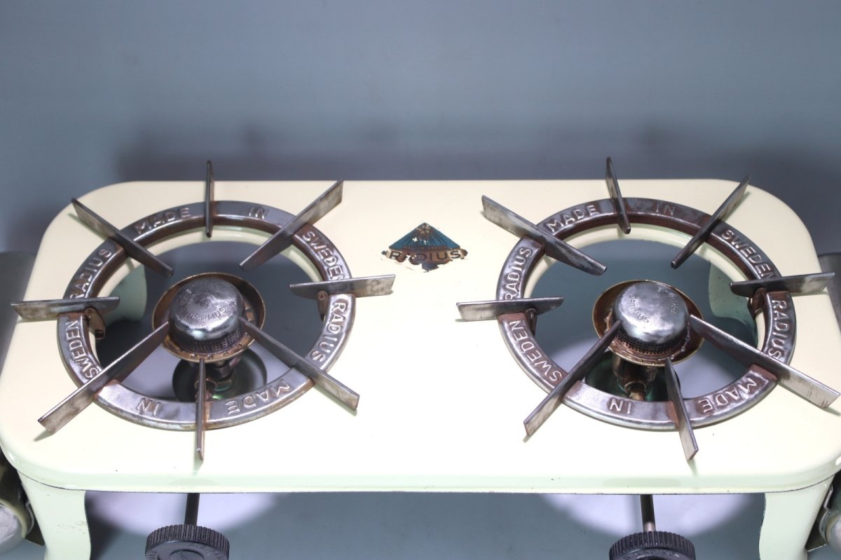 画像2: Radius No.12 Sweden /ラディウス ダブルコンロ Wバーナー (2)