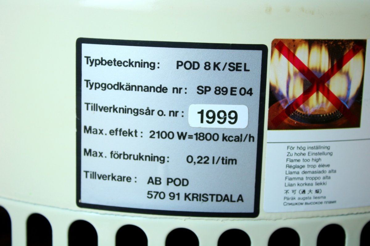 画像11: 【送料無料】POD 8K Heater Sweden /ポッド ストーブ  (11)