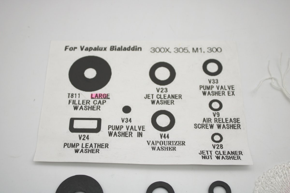 画像2: ヴェイパラックス, バイアラジン パーツL 10点セット W5 /Vapalux,Bialaddin (2)