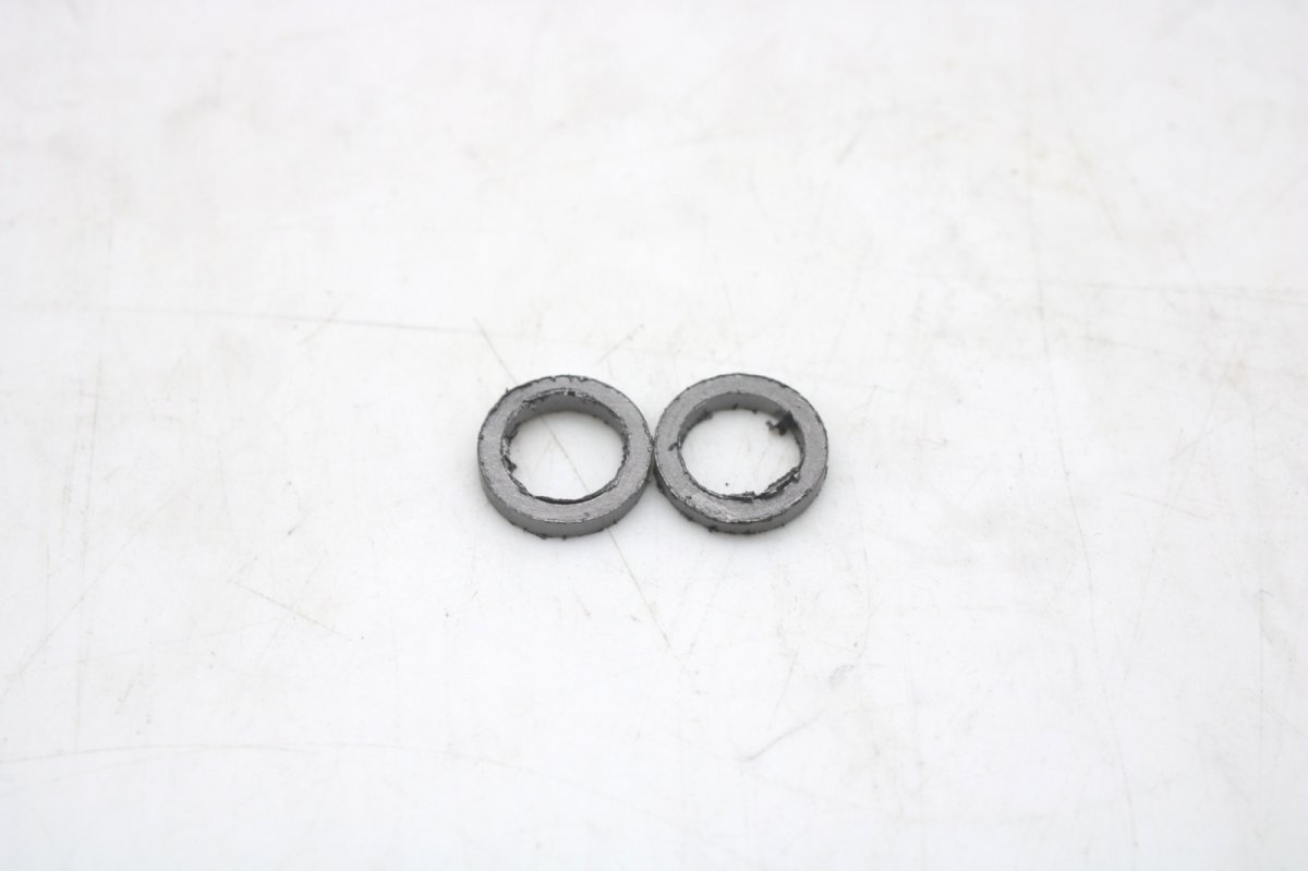 画像2: ホエーブス 625,725 新型 黒鉛ガスケット 2枚セット グラファイトパッキン /Phoebus AB-10 (2)