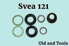 画像1: スベア 121 ガスケットパーツ 7点セット/Svea (1)