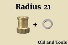 画像1: ラディウス 21 ライジングチューブ &リードパッキン2点セット/Radius (1)