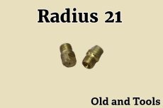 画像1: ラディウス 21 共通 ニップル 2個セット/ Radius (1)