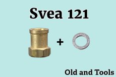 画像1: スベア 121 ライジングチューブ &リードパッキン2点セット/Svea (1)