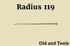 画像1: ラディウス 119 コンダクティングロッド ＆ナット 3点セット/Radius (1)