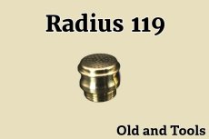画像1: ラディウス 119 真鍮 削出し ガスケットノズル /Radius (1)