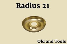 画像1: ラディウス 21 真鍮 プレヒートカップ/ Radius 余熱皿 (1)