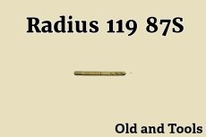 画像1: ラディウス 119, 87S 純正 ニードル/Radius (1)