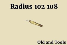 画像1: ラディウス102 ,108 純正 クリーニング ニードル /Radius (1)
