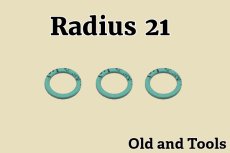 画像1: ラディウス 21 ガスケット パッキン 3枚セット/Radius (1)