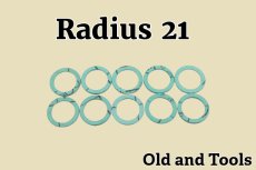 画像1: ラディウス 21 ガスケット パッキン 10枚セット/Radius (1)