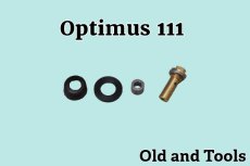画像1: オプティマス 111 ポンプカップ パーツ4点セット /Optimus (1)