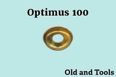 画像1: オプティマス 100 純正 真鍮 プレヒートカップ / Optimus #2205M (1)