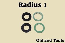 画像1: ラディウス 1 ガスケットパッキン2枚＆注油口パッキン2枚セット /中型バーナー共通 /Radius (1)
