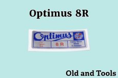画像1:  オプティマス 8R デカールシール /Optimus (1)