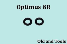 画像1: オプティマス 8R ミニポンプ 2WAYキャップ用 Oリング 2点セット /Optimus (1)