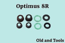 画像1: オプティマス 8R,111 ポンプカップ パーツ 8点セット/Optimus, Primus, Radius (1)