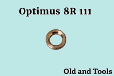 画像1: オプティマス 8R, 111  スペーサーリング /Optimus スピンドル用 (1)