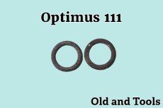 画像1: オプティマス 111 余熱皿用 リードパッキン 2個 セット/Optimus (1)