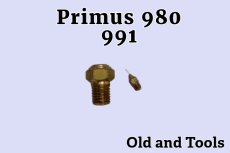 画像1: プリムス 980/991ランタン用 ニードル  ニップル2点セット/Primus (1)