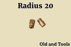 画像1: ラディウス 42 共通 ニップル 2個セット/ Radius (1)