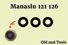 画像1: マナスル 121 126 フィラーキャップ パッキン 3枚セット / Manaslu 注油口  エアスクリュー (1)
