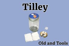 画像1: ティリー 純正プレヒートトーチカップ & ガラスボトルセット(ウィック付)/Tilley (1)