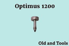 画像1: オプティマス 1200 マノメーター 圧力計 ネジ /Optimus #2073 (1)
