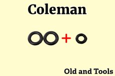 画像1: コールマン レバーハンドル Oリング (大2,小1) セット【送料無料】 /Coleman (1)