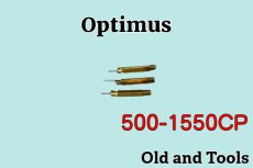 画像1: オプティマス 500,1550 ニードル3点セット/Optimus (1)