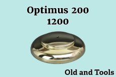 画像1: オプティマス  200,1200 真鍮 ランタンフードトップ/Optimus #2694M 真鍮 (1)