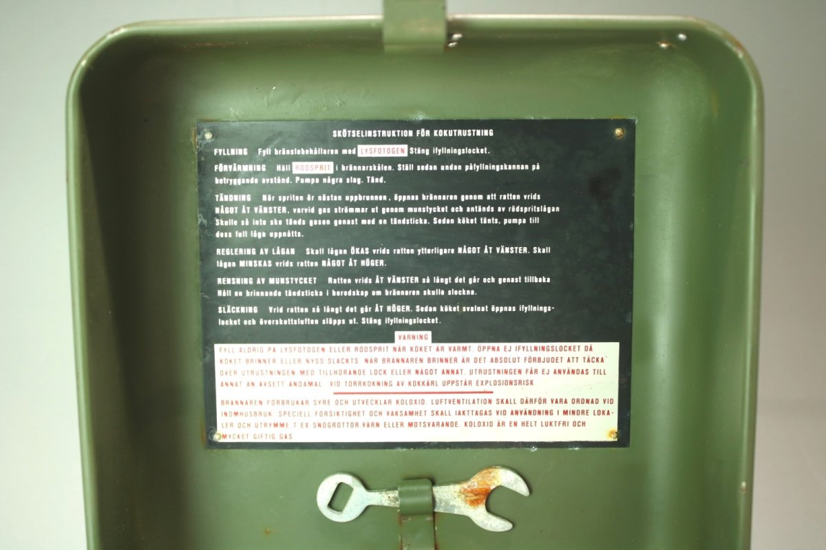 画像16: Optimus 111 Burner Military /オプティマス 軍用バーナー 【未使用品】 (16)