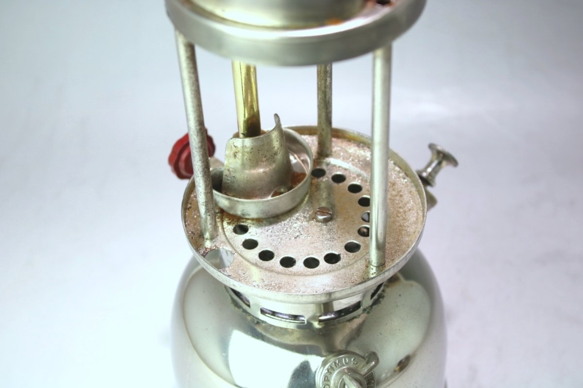 画像15: Optimus 930 Sweden/オプティマスランタン【真鍮ノズル 圧力計 他パーツ付】 (15)